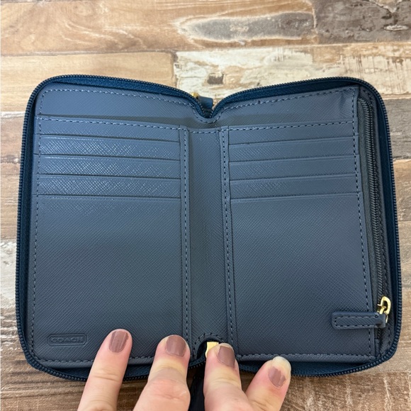 Coach Legacy Leather Wristlet - Picture 7 of 10